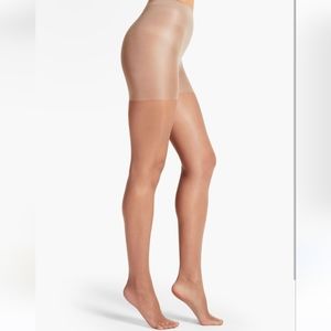 3 pair Talbots Plus Size 3X Silky Sheer Pantyhose - light nude